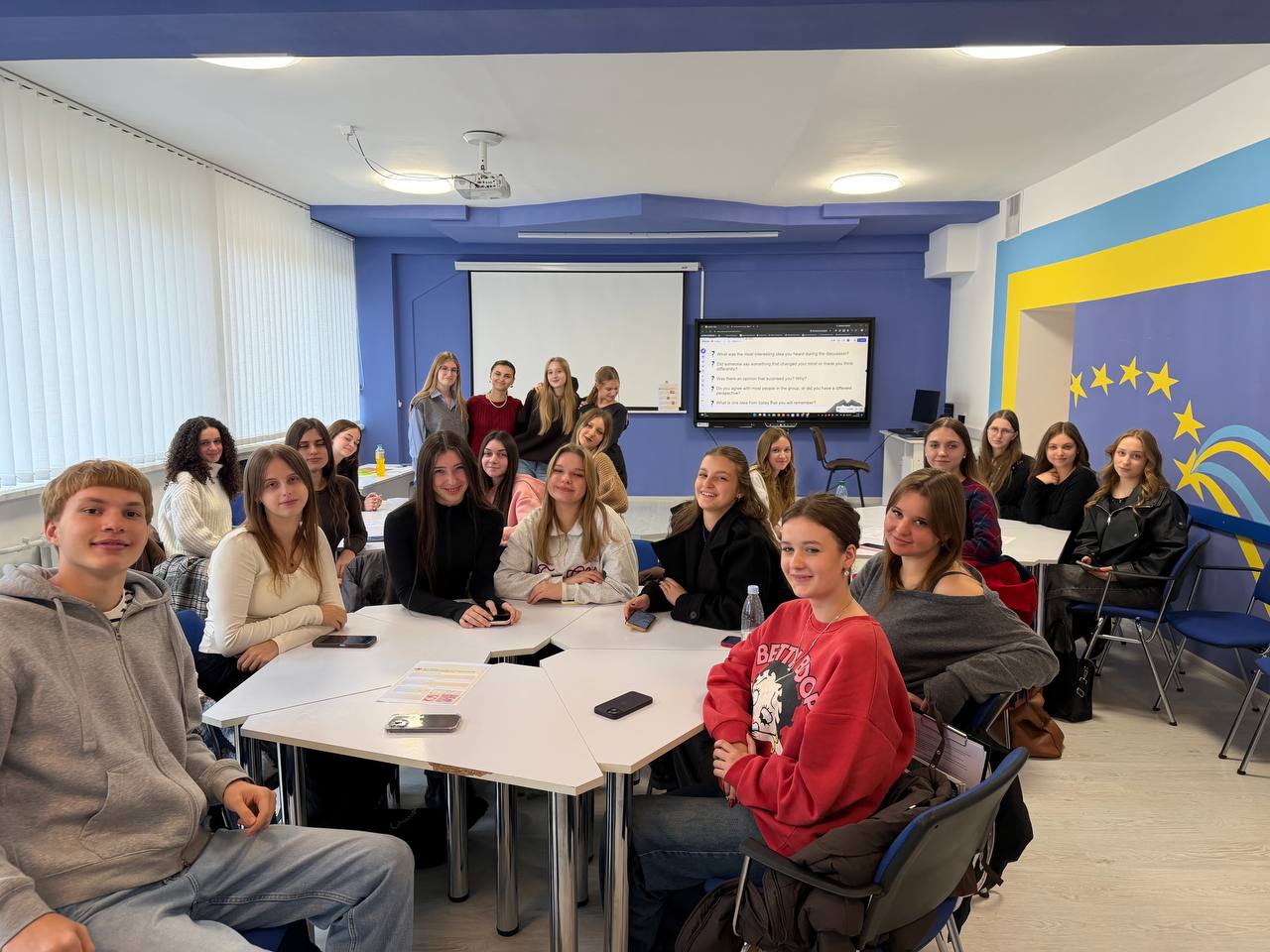 Debiutnyi Speaking Club na fakulteti inozemnykh mov